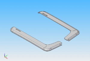 VERKERK 1/14 SCANIA 卡車用 晴雨窗 